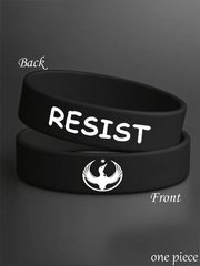 Resist Printed Wristband