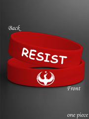 Resist Printed Wristband